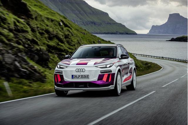 Τα πρώτα test drive του Audi Q6 e-tron